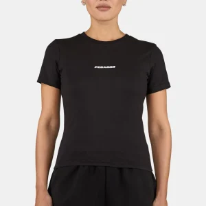 Yona Slim Tee Washed Black White