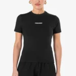 Yona Slim Tee Washed Black White Gum