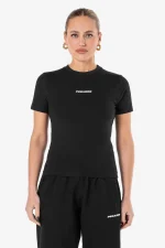 Yona Slim Tee Washed Black White Gum