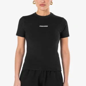 Yona Slim Tee Washed Black White Gum