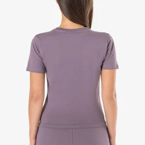 Yona Slim Tee Washed Dusty Grape Gum-1