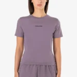 Yona Slim Tee Washed Dusty Grape Gum