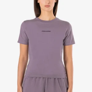 Yona Slim Tee Washed Dusty Grape Gum