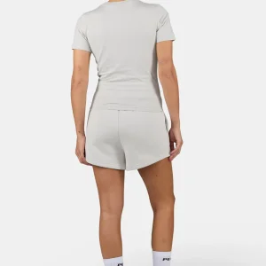 Yona Slim Tee Washed Pure Grey White-1