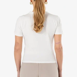 Yona Slim Tee Washed Warm White Gum-1