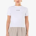 Yona Slim Tee White Black Gum