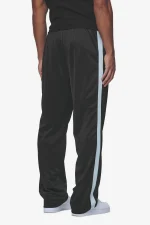 Zeno Track Pants Black Baby Blue-1