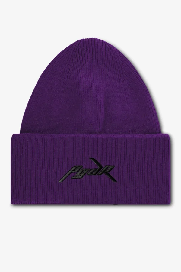 pegador-carver-deep-purple-black-beanie
