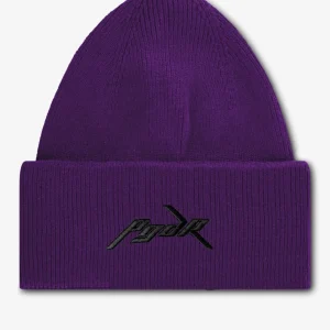 pegador-carver-deep-purple-black-beanie