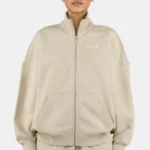 pegador-lilea-sweat-washed-light-beige-white-track-jacket