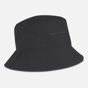 pegador-logo-crushed-nylon-black-bucket-hat-1