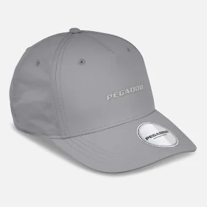pegador-logo-crushed-nylon-cool-grey-cap