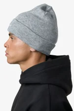 pegador-logo-grey-melange-white-beanie-3