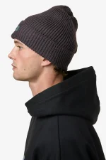 pegador-logo-rubber-heavy-knit-dark-brown-black-beanie-3