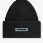 pegador-ranyo-logo-rubber-black-black-beanie