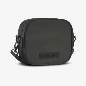 pegador-rubber-logo-patch-nylon-anthracite-shoulder-strap-bag