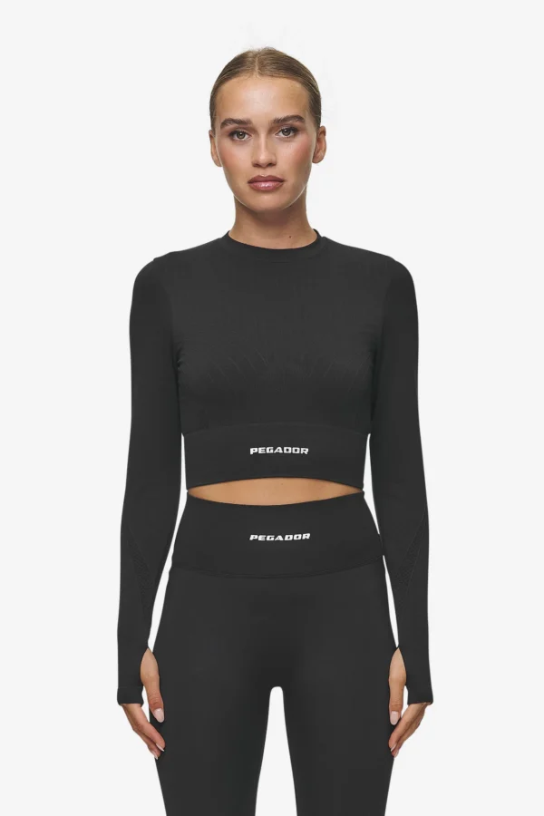 pegador-telly-rib-washed-black-longsleeve