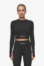 pegador-telly-rib-washed-black-longsleeve