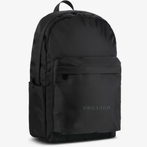 pegador-ventnor-logo-nylon-black-backpack
